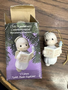Precious Moments Collection ~Tweet Music Together ~ Christmas Ornament - Picture 1 of 8