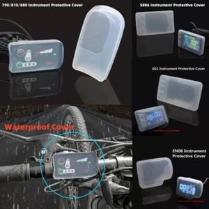 E-Bike 790 810 880 S886 G51 EN06 Display Silicone Protector Waterproof Cover - Picture 1 of 28