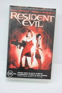 Resident Evil VHS Video Cassette. Ex Rental blockbuster MA15+ i38 - Picture 1 of 7