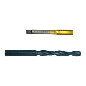M12 x 1,25 mm Steigung metrisch rechte Hand Gewindehahn HSS mit 10,8 mm Bohrer Bit US VERSAND - Bild 1 von 3