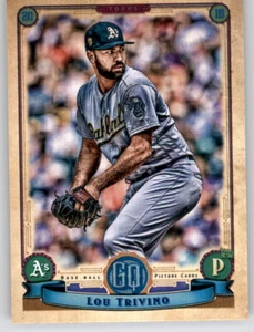2019 Gypsy Queen Lou Trivino MLB Base Card PWE A's Athletics #170 - Picture 1 of 2