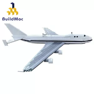 Space Shuttle Carrier Aircraft Model Building Blocks Airplane MOC Bricks Toy Set - Picture 1 of 5
