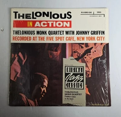 Thelonious In Action - Vinyl Record.. -riverside 1190 - Image 1 of 4