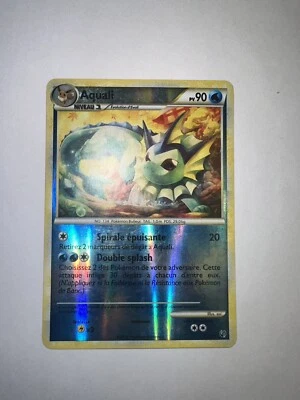 Vaporeon FRENCH AQUALI 41/90 Reverse Holo Uncommon Undaunted Pokemon TCG LP 38B - Image 1 of 4