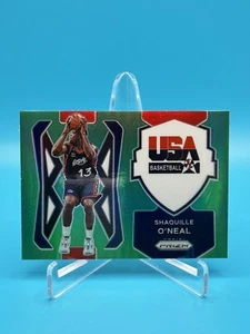 2021 Panini Prizm #10 Shaquille O'Neal GREEN USA Basketball - Bild 1 von 2