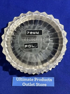 Tiffen 📸 72mm Polarizer Filter with Case / Holder - Image 1 of 4