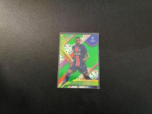 2024-25 Topps Finest UCC Soccer Green Refractor #30 Ousmane Dembele 74/99 - Picture 1 of 2