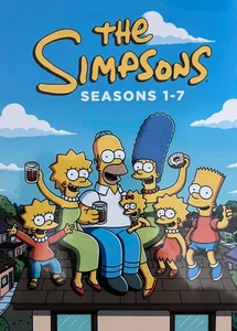 The Simpsons complete seasons the 1-7 1 2 3 4 5 6 7 brand new US DVD - Picture 1 of 3