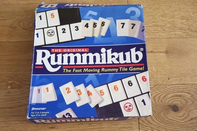 1997 PRESSMAN THE ORIGINAL RUMMIKUB WORD TILE GAME 100% COMPLETE - Image 1 of 4