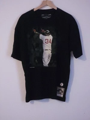 Mitchell and Ness MLB Boston Red Sox David Ortiz Throwback Shirt Men's XXL - Image 1 of 4