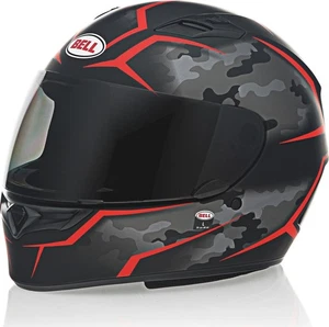 Bell Qualifier Helmet Stealth Camo Matte Black/Red size Small - Picture 1 of 9
