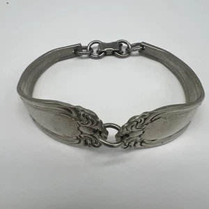 Vintage Silver Plated Spoon Bracelet Estate Find - Picture 1 of 6