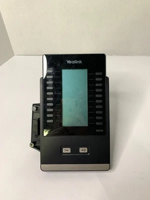 Yealink EXP40 LCD Expansion Module with Base, Mount, and Data Cable - Image 1 of 3