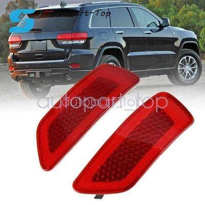 For 2012-18 Dodge Journey SE Rear Bumper Reflector Side Marker Light Cover LH RH - Image 1 of 4