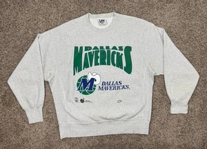 90er Dallas Mavericks Sweatshirt Herren Gr. XL Nutmeg LEE SPORT M Logo Made In USA - Bild 1 von 14