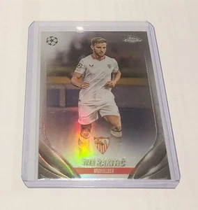 23/24 Topps Chrome UEFA Club Competitions Silver Refractor Ivan Rakitic - Picture 1 of 2