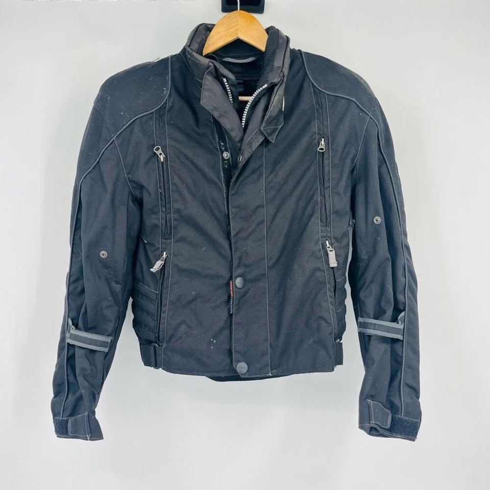 Clover мотоциклетная куртка с длинным рукавом водонепроницаемый серый мужской размер средний - Изображение 1 из 4