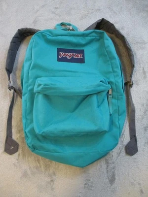 Mochila JanSport SuperBreak Aqua Teal JS0T501 clásica mochila escolar bolsa de libros Foto 1 de 4