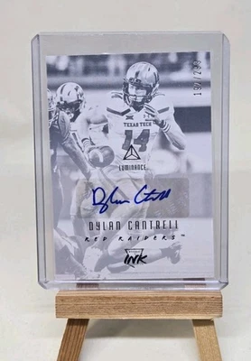 Dylan Cantrell Auto /299 2018 Panini Luminance - Rookie Ink #RI-DCA (AU, RC) - Image 1 of 3