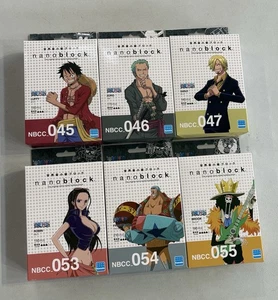 One Piece Nanoblock Brook Franky Robin Sanji Zero Luffy Nuevo y Sellado - Imagen 1 de 5