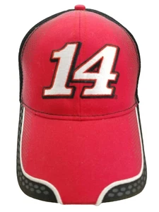 Tony Stewart NASCAR #14 Mobil 1 Stewart-Haas Hat Stretch Fit Cap Size L - Picture 1 of 6