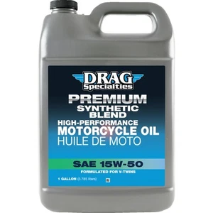 DRAG SPECIALTIES OIL 3601-0872 Synthetic Blend 15W-50 Motorcycle Oil - Bild 1 von 1