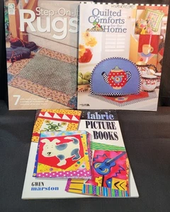 Lot of 3 Patchwork Applique Quilting Craft Patterns Books Mary Engelbreit Kids - Imagen 1 de 21