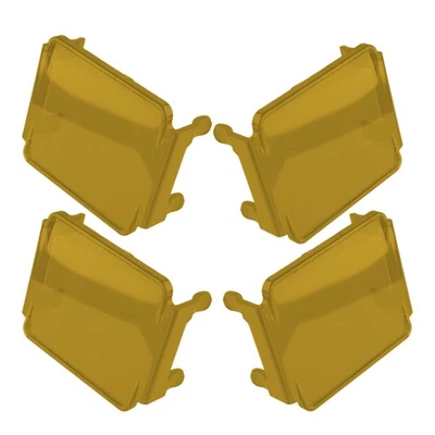 4pcs Protective Lens Cover For 3x3" Cube Pods Work Light Driving Light Fog Lamp - Image 1 of 4