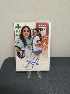 Parkside NWSL 2025 Club and Country Signature Series Lo’eau Labonta Auto B - Imagen 1 de 2