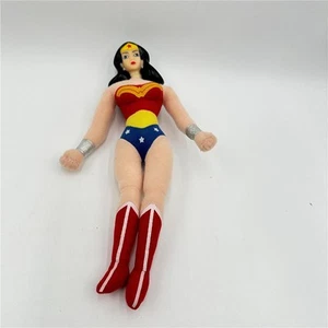 Wonder Woman Justice League Dc Comics Plastic Head Toy Factory Plush 13" - Picture 1 of 4
