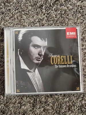 Franco Corelli The Unknown Recordings CD 2003 EMI Classics Opera Tenor - Image 1 of 2