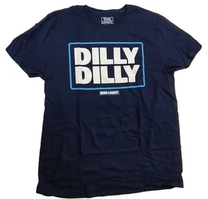 Bud Light Dilly Dilly Funny Beer Logo Royal Court Drinking Tee Shirt - Picture 1 of 2
