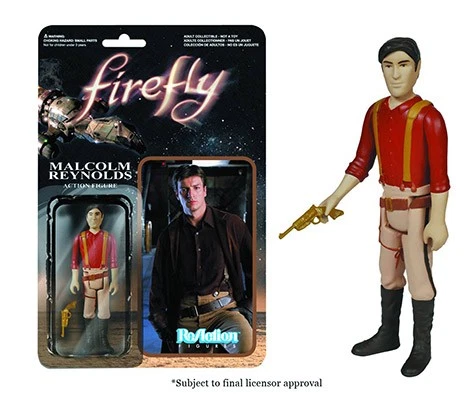 Figura de acción Firefly serie ReAction de 3,75 pulgadas - Malcolm Reynolds Foto 1 de 1
