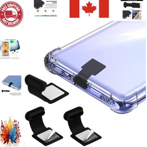 Bouchons anti-poussière USB C en silicone durable - Pack de 3 bouchons anti-poussière pour appareils - Photo 1 sur 10