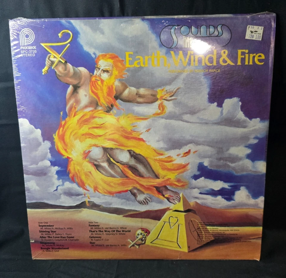 Earth, Wind, & Fire Record BRAND NEW Foto 1 de 2
