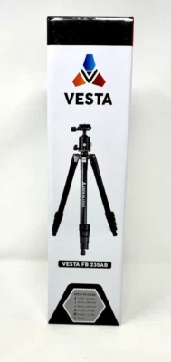 * VANGUARD * ' VESTA FB 235AB COMPACT TRAVEL TRIPOD ' -- QUICK FLIP LEG LOCKS - Image 1 of 3