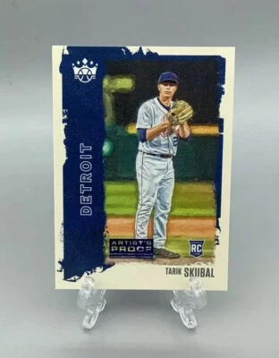 2021 Diamond Kings Artist Proof Blue #132 Tarik Skubal SP - Image 1 of 2