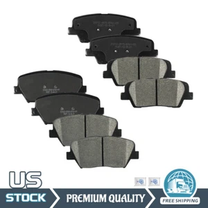 Front & Rear Ceramic Brake Pads Kit for Hyundai Santa Fe Sport KIA Sorento - Picture 1 of 6