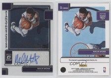 2022-23 Panini Donruss Optic Signature Series Malik Monk #SS-76 Auto
