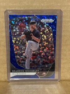 Brandon Woodruff 2020 Panini Prizm Blue /199 #4