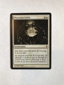 1x Phyrexian Unlife - New Phyrexia - Magic: The Gathering - Near Mint - Picture 1 of 2