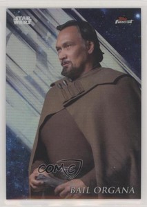 2018 Topps Finest Star Wars Extended Bail Organa #103 0pm