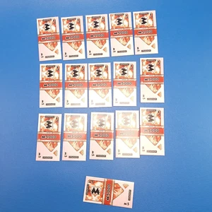 Monopoly Millionaire 16 $5,000 Play Money Cards Red Replacement Game Piece - Picture 1 of 7
