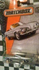MATCHBOX VOLKSWAGEN TYPE 34 KARMANN GHIA  ( SILVER ) - Picture 1 of 3