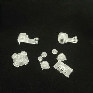 Clear White A Buttons L R Buttons D-pad For Nintendo Game Boy Advance SP GBA SP - Picture 1 of 2