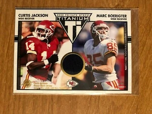 02 Private Stock Titanium Curtis Jackson game used jersey / Marc Boerigter /1100 - Picture 1 of 1