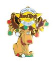 Hard Rock Cafe Beijing 1999 Christmas Pin Rudolph With Ornaments Hrc