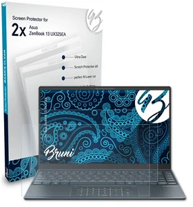 Bruni 2x Schermfolie voor Asus ZenBook 13 UX325EA Screen Protector - Afbeelding 1 van 4