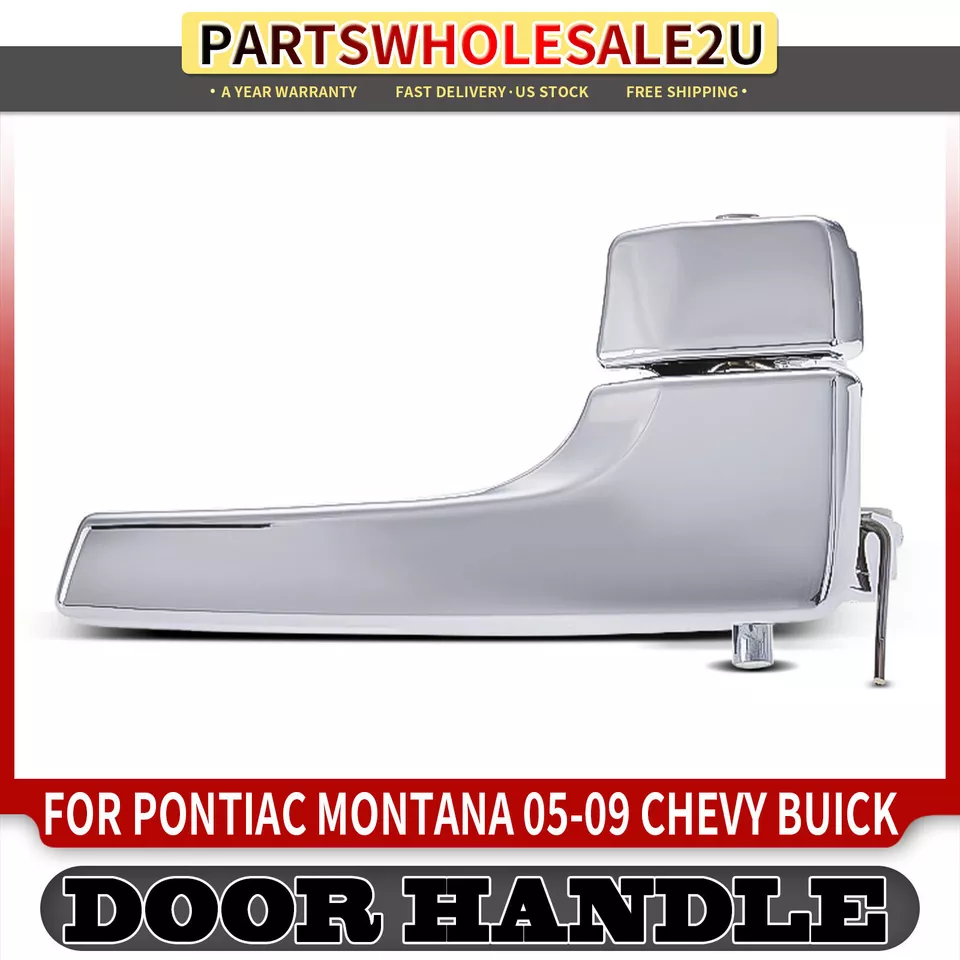 Manija de puerta interior totalmente cromada del conductor delantero para Chevrolet Uplander 2005-2009 Foto 1 de 4