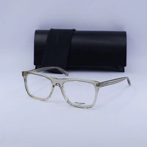 Occhiali da vista Saint Laurent SL481 003 giallo trasparente 55 mm NUOVI - Foto 1 di 6